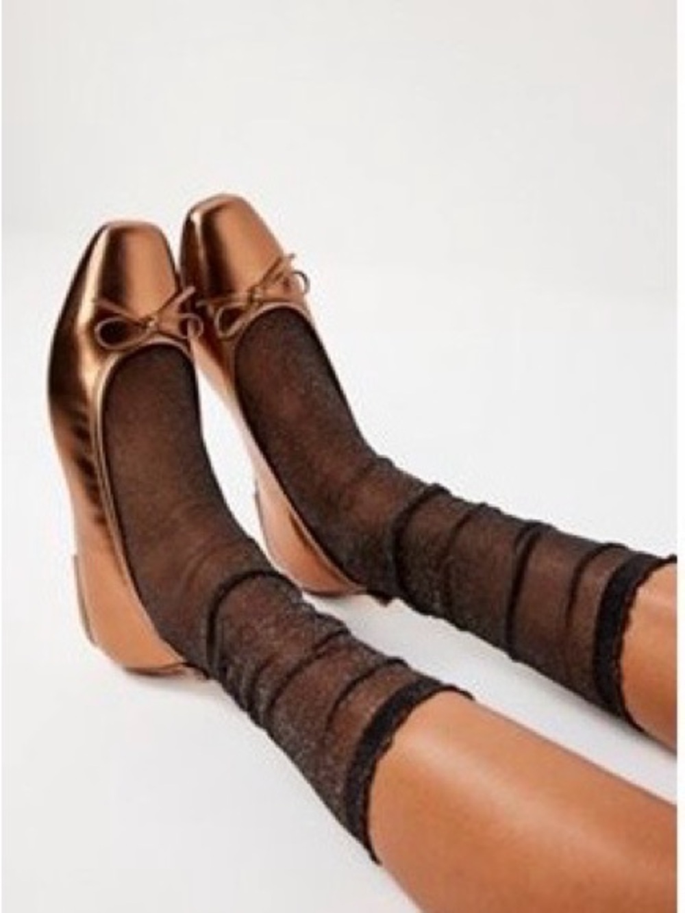 Free People Simply Sheer Knee High Socks